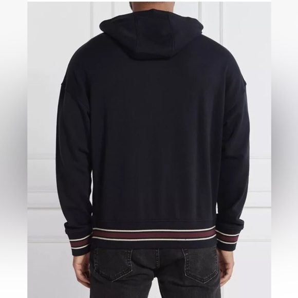 NWT A/X Armani Exchange Men’s Hooded Knit Pullover Size XL $160 - Picture 3 of 15